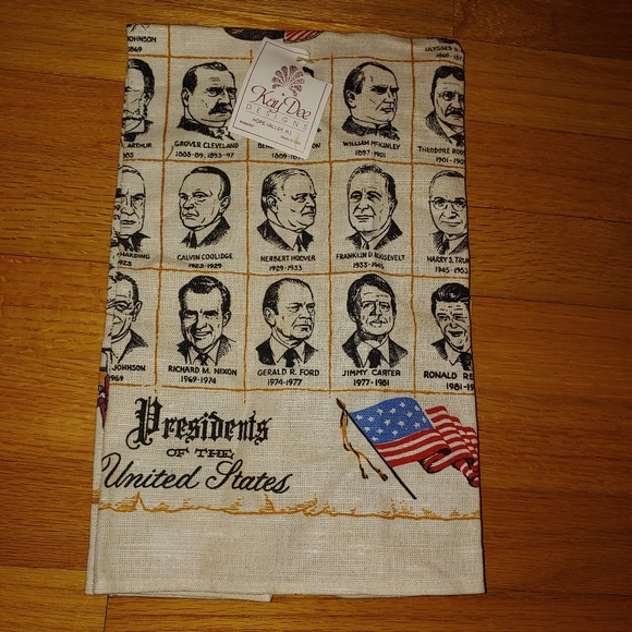 Kay Dee Designs 1993 Bill Clinton Presidential Tea Towel Kitchen Towl - Picture 3 of 3